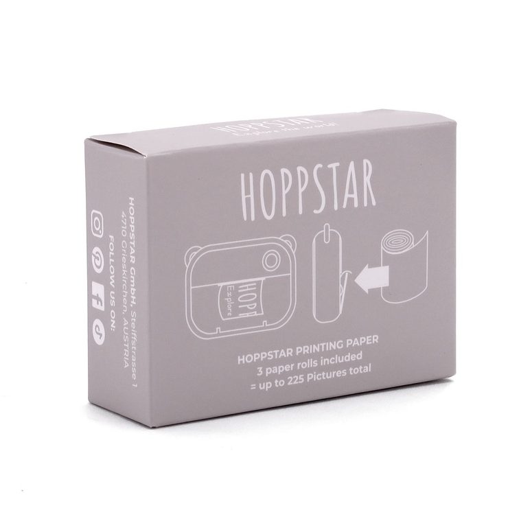 Hoppstar Artist carta termica 3 rotoli eco senza BPA