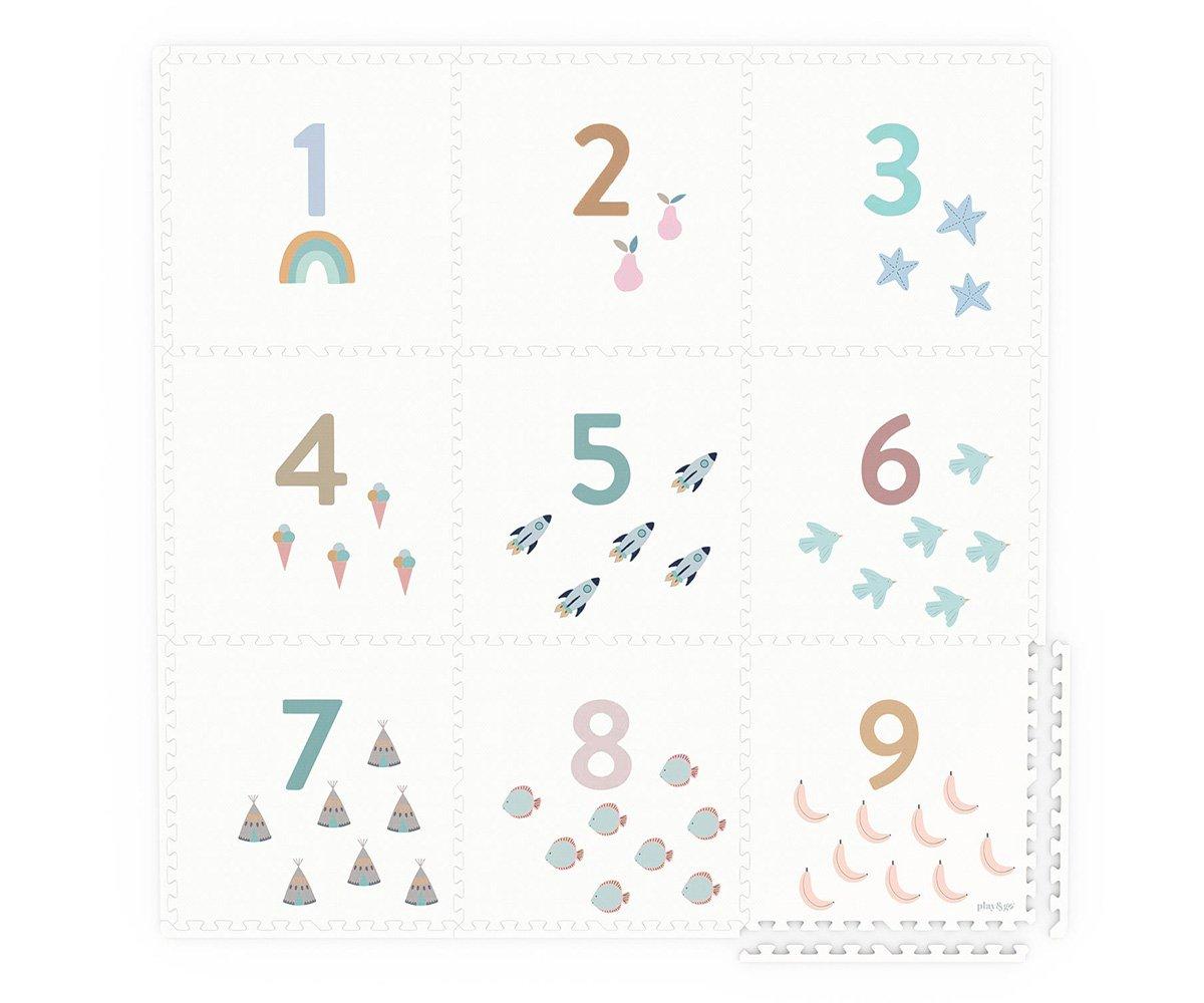 Play&Go Playmat Numbers tappeto puzzle 180x180 cm