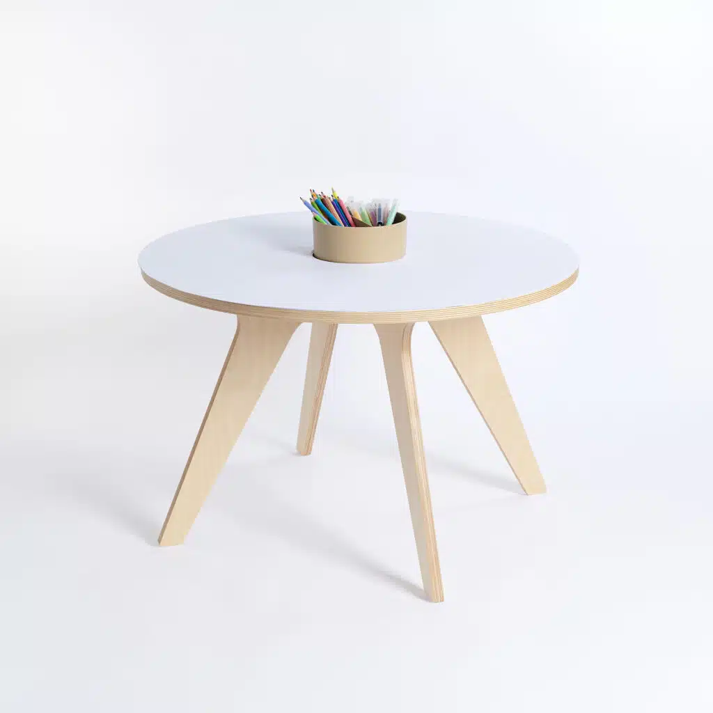 Drawin Table Home Edition tavolo disegno bambini rotondo 70 cm