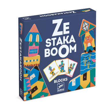 Djeco Ze Stakaboom gioco equilibrio legno 20 modelli