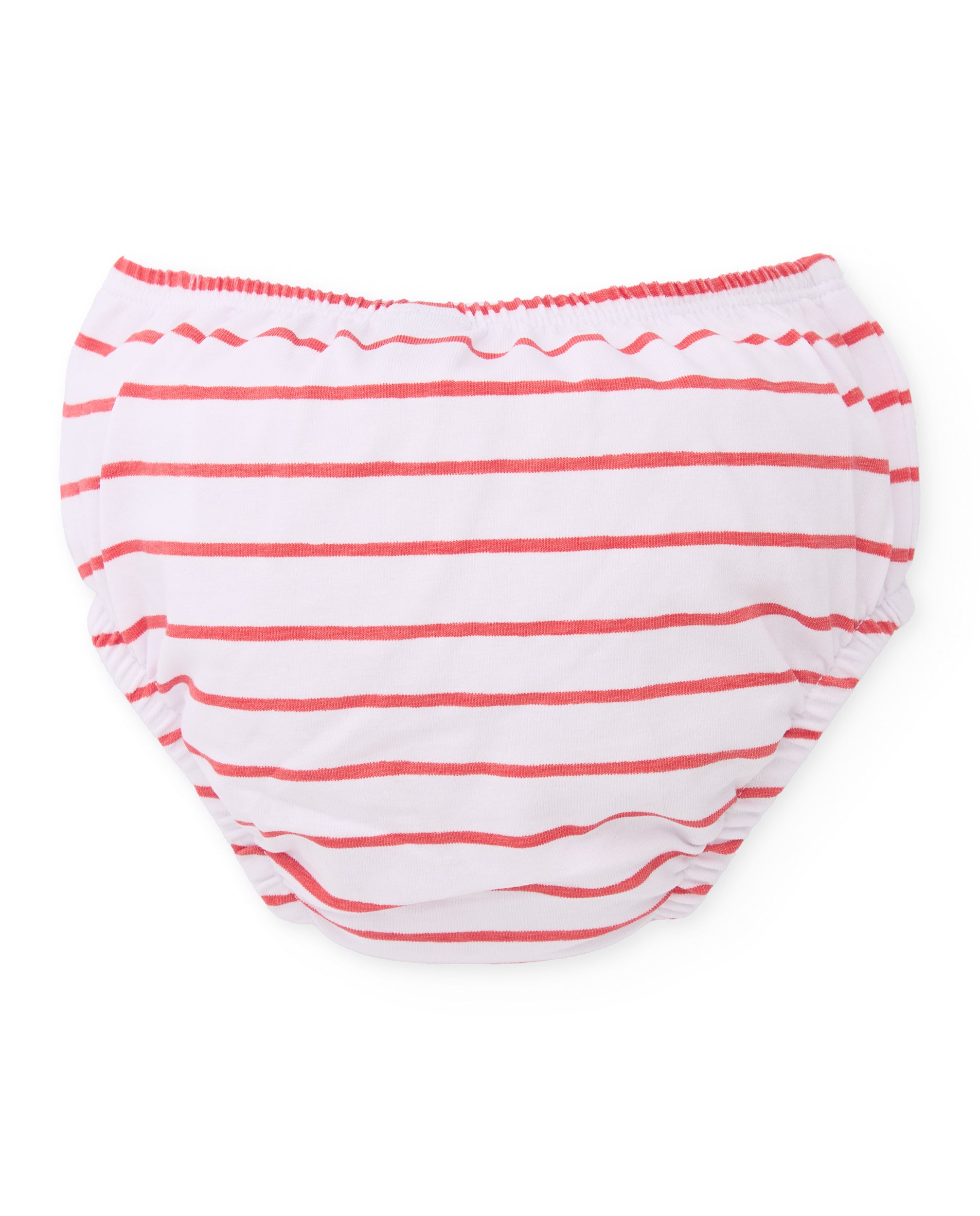 Tuc Tuc vestito neonata tasca fragola rosso con mutandina