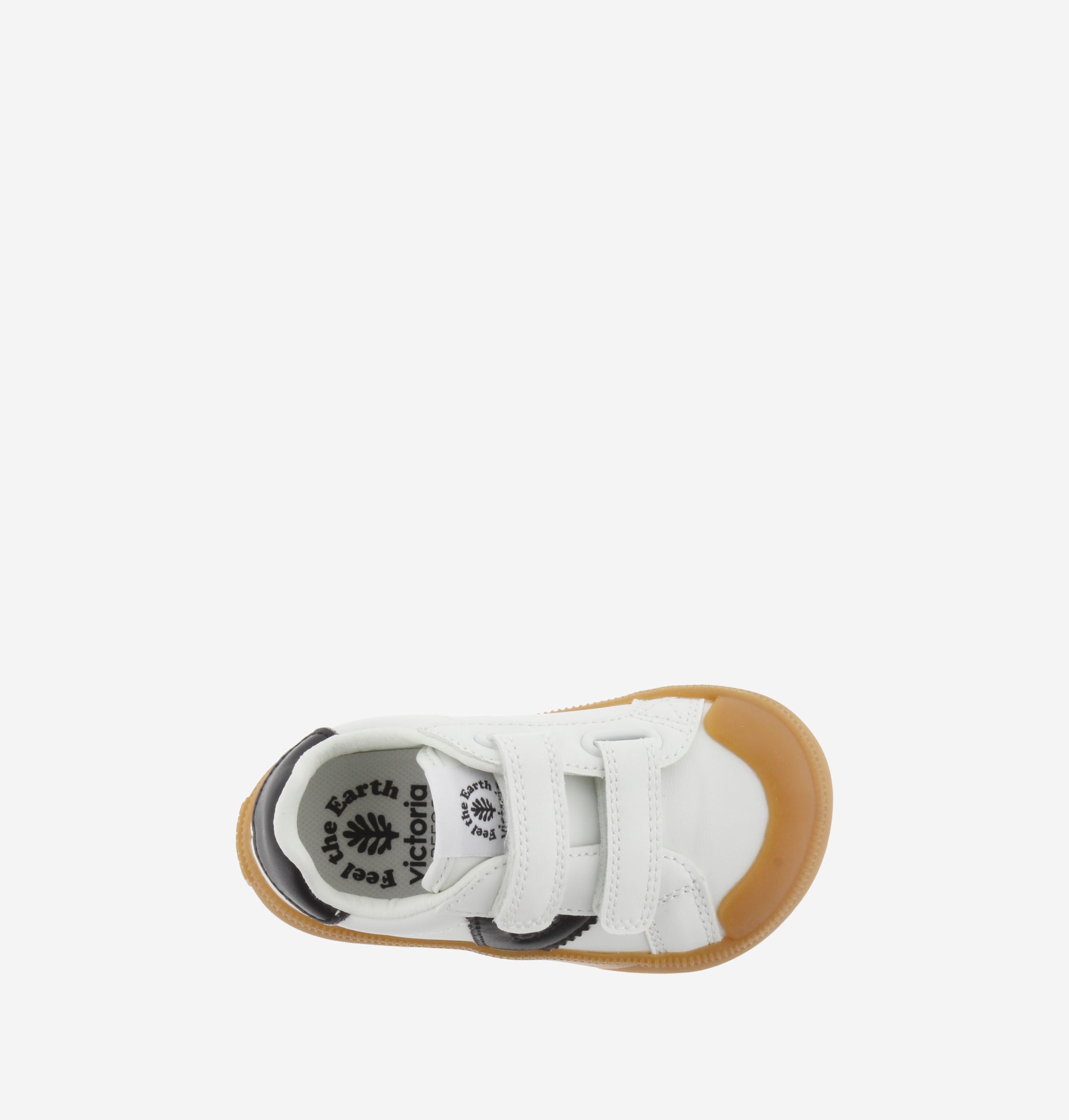 Victoria sneakers barefoot bianche bambino velcro