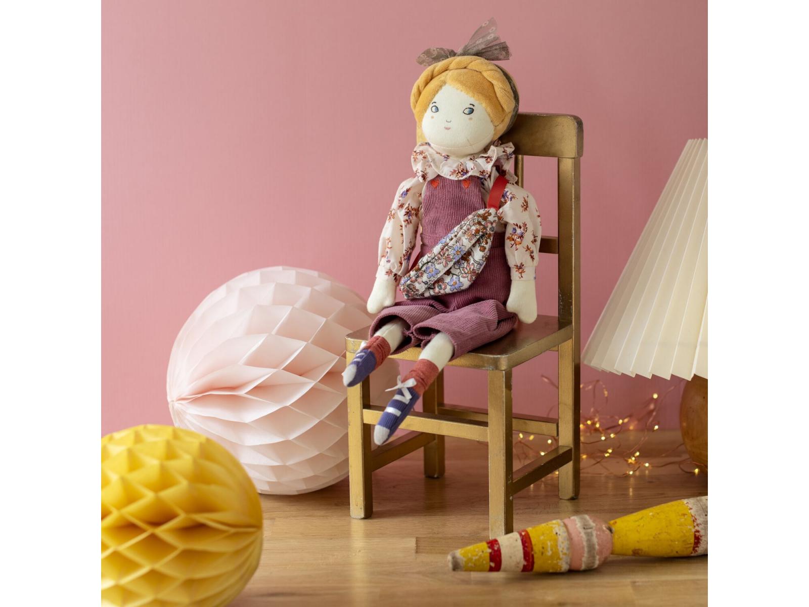 Moulin Roty Mademoiselle Eglantine 2025 bambola stoffa 39 cm