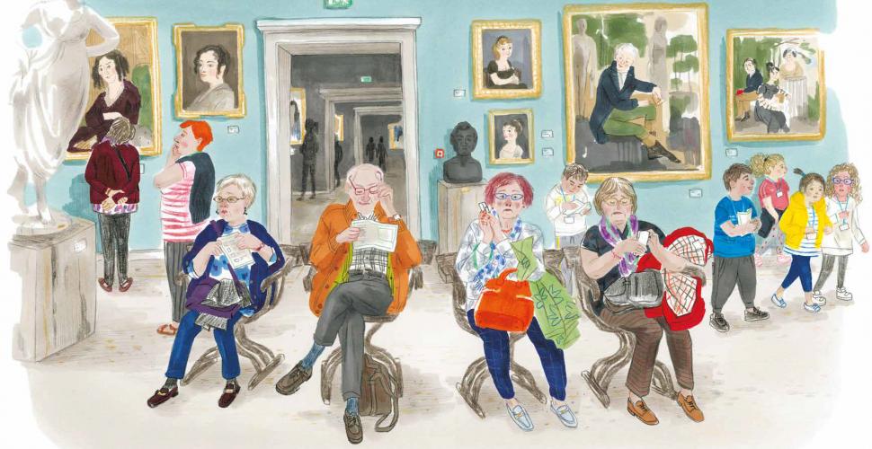 Topipittori Al museo libro illustrato 3-6 anni copertina rigida