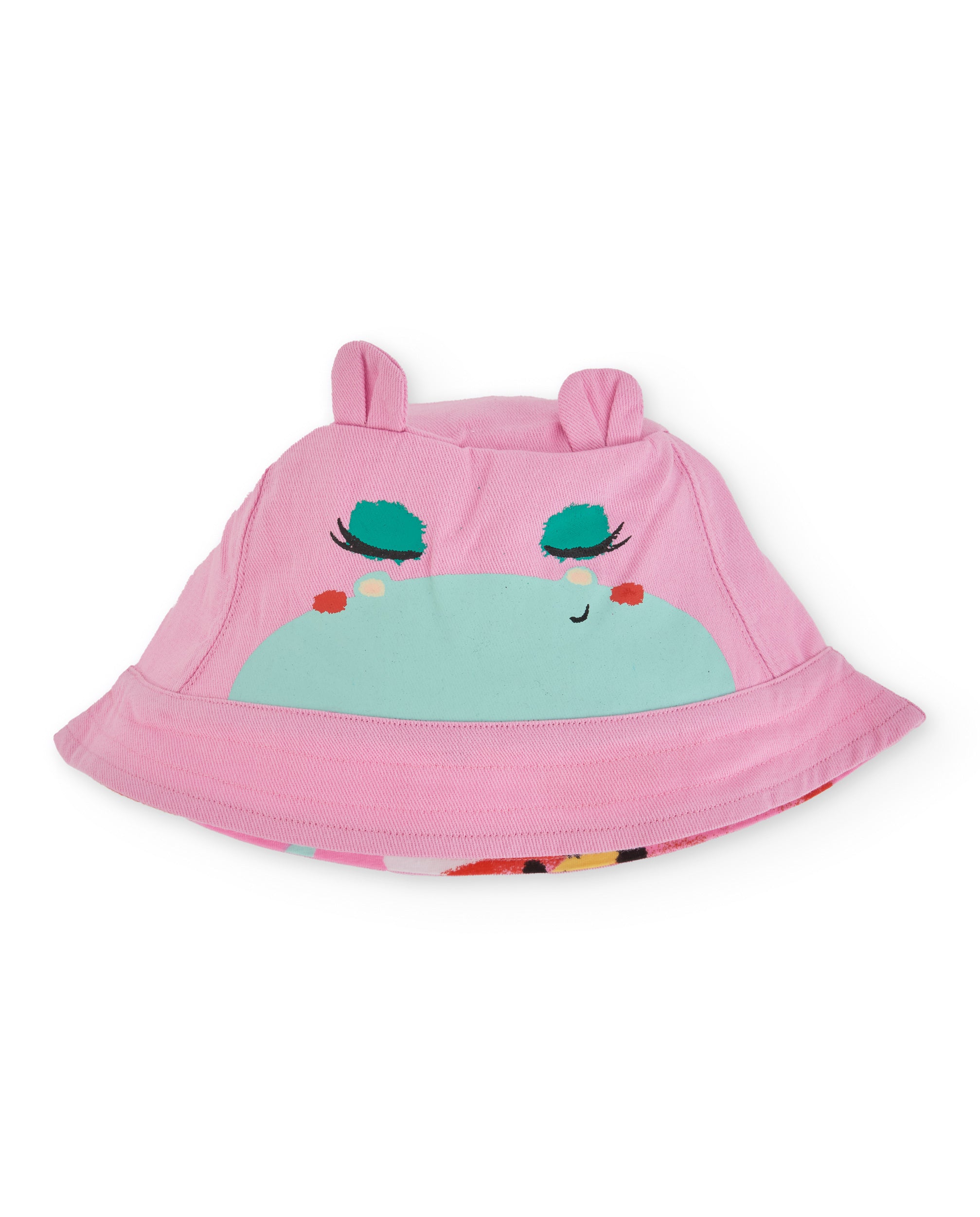 Tuc Tuc cappello bambina rosa reversibile