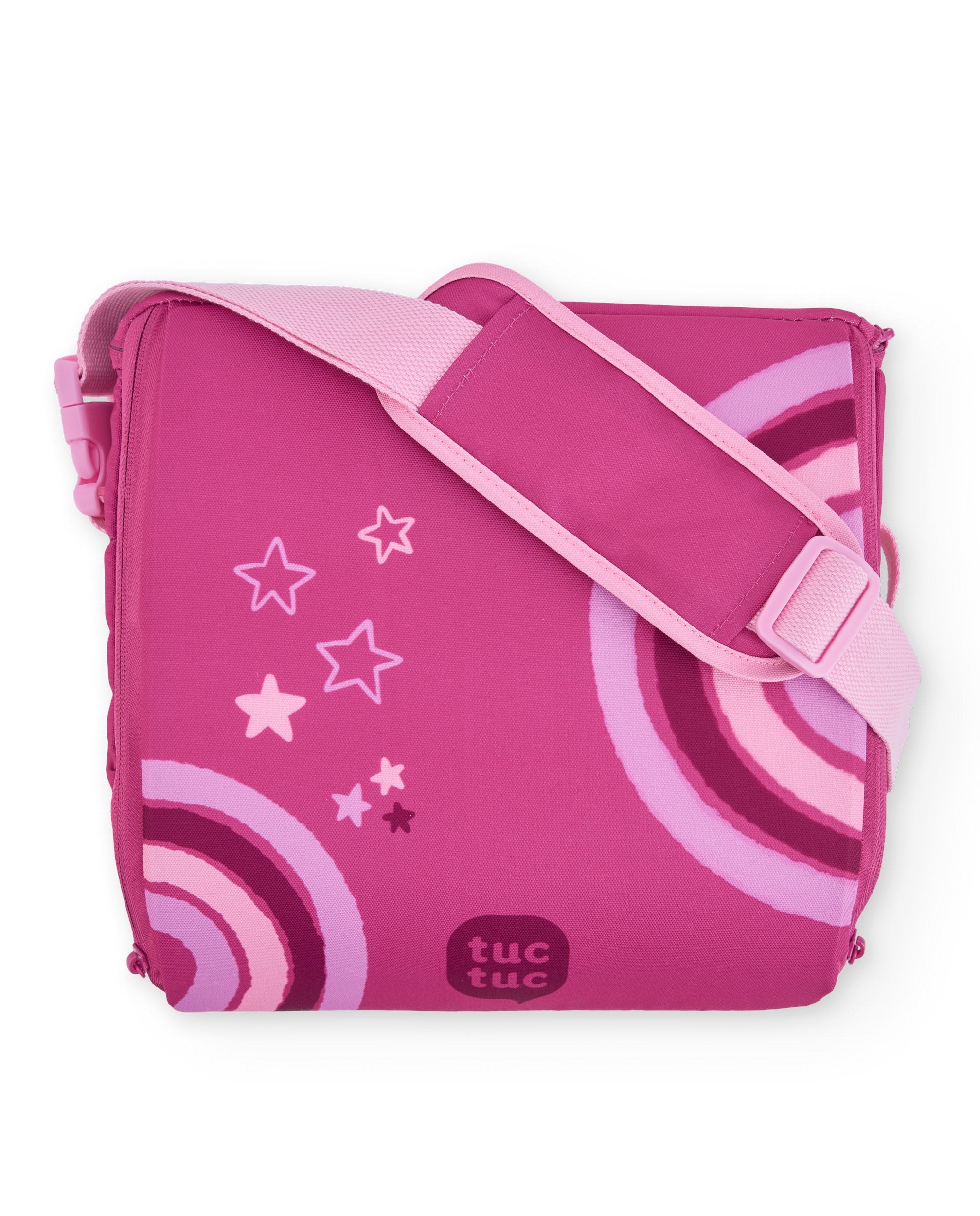 Tuc Tuc seggiolone da viaggio pieghevole stelle rosa