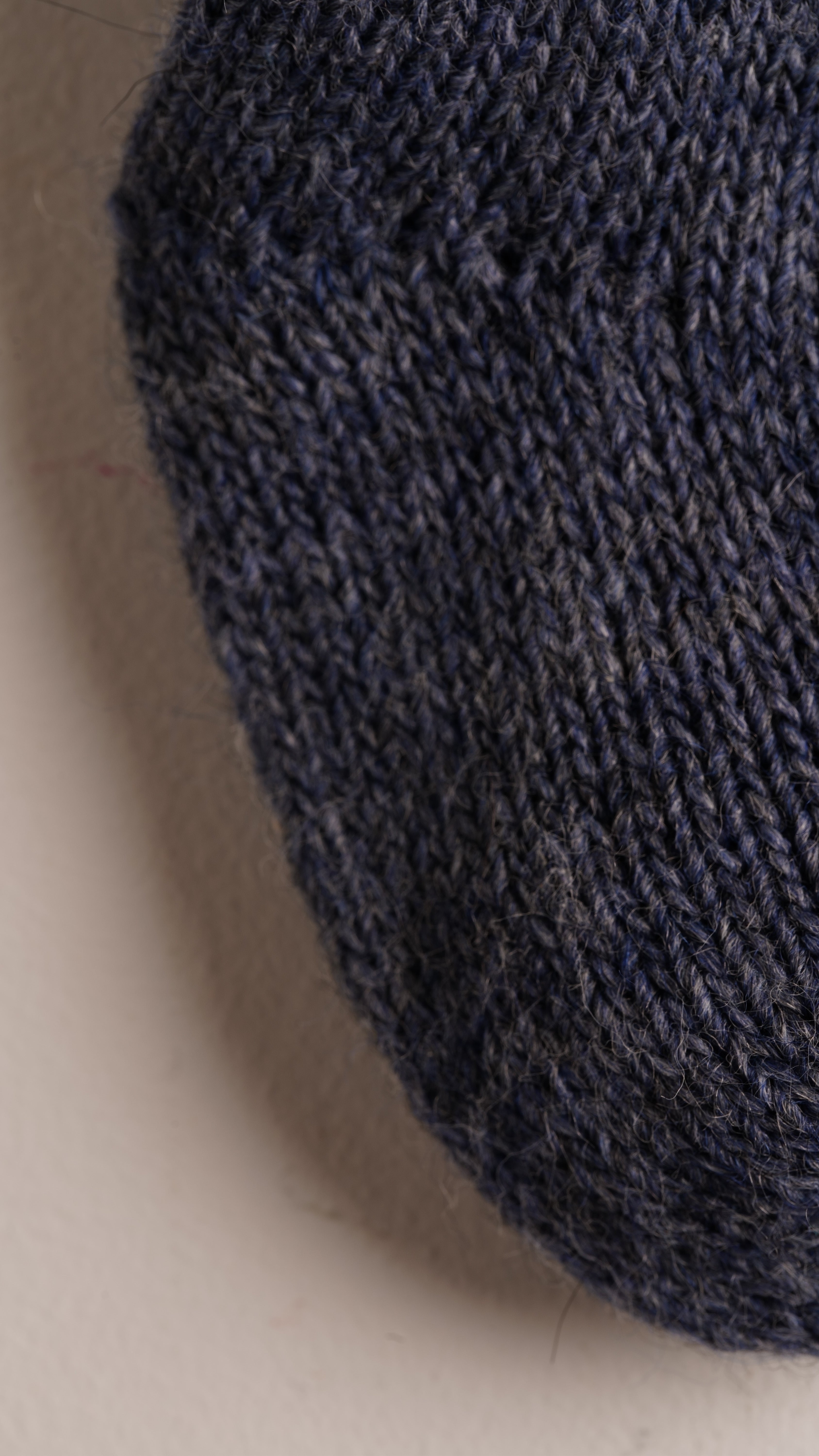 Mebi calzini bambino blu navy caldi in lana e alpaca