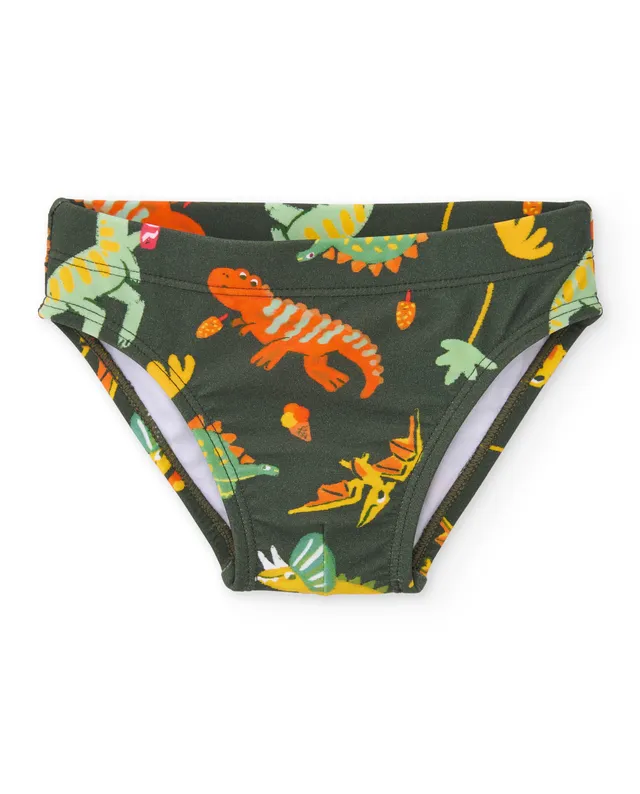 Tuc tuc Costume boxer bambino verde con dinosauri