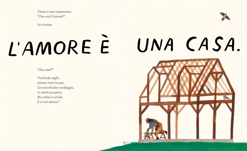 Terre di Mezzo Che cos'è l'amore? libro bambini 3 anni