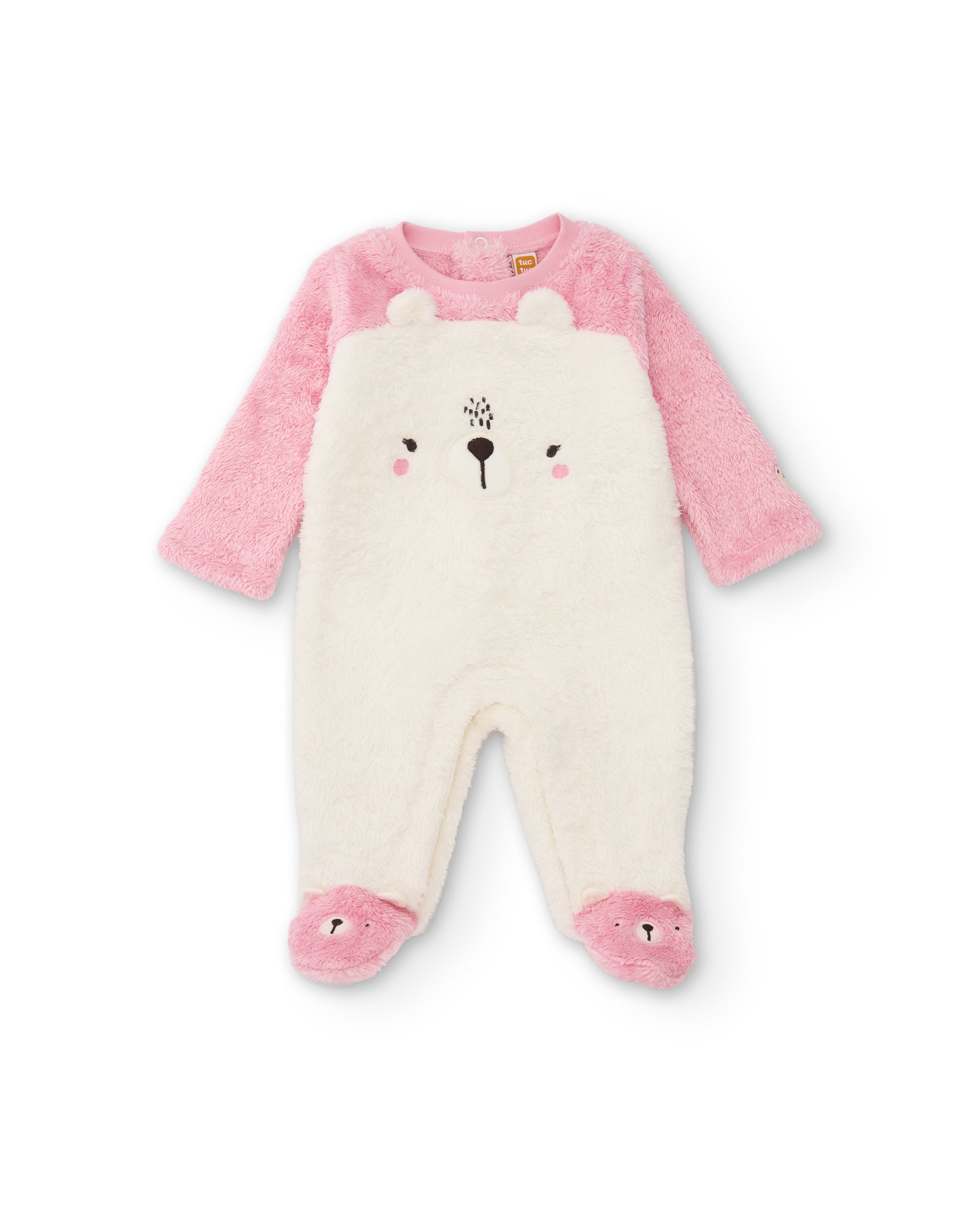Tuc Tuc Sweet Teddy Bear tutina bianco orso pile