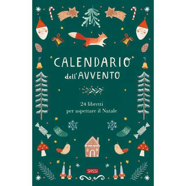 Sassi Calendario dell’avvento 24 libretti filastrocche