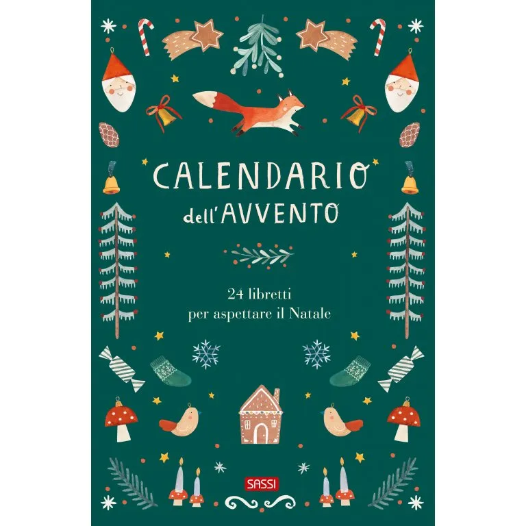 Sassi Calendario dell’avvento 24 libretti filastrocche