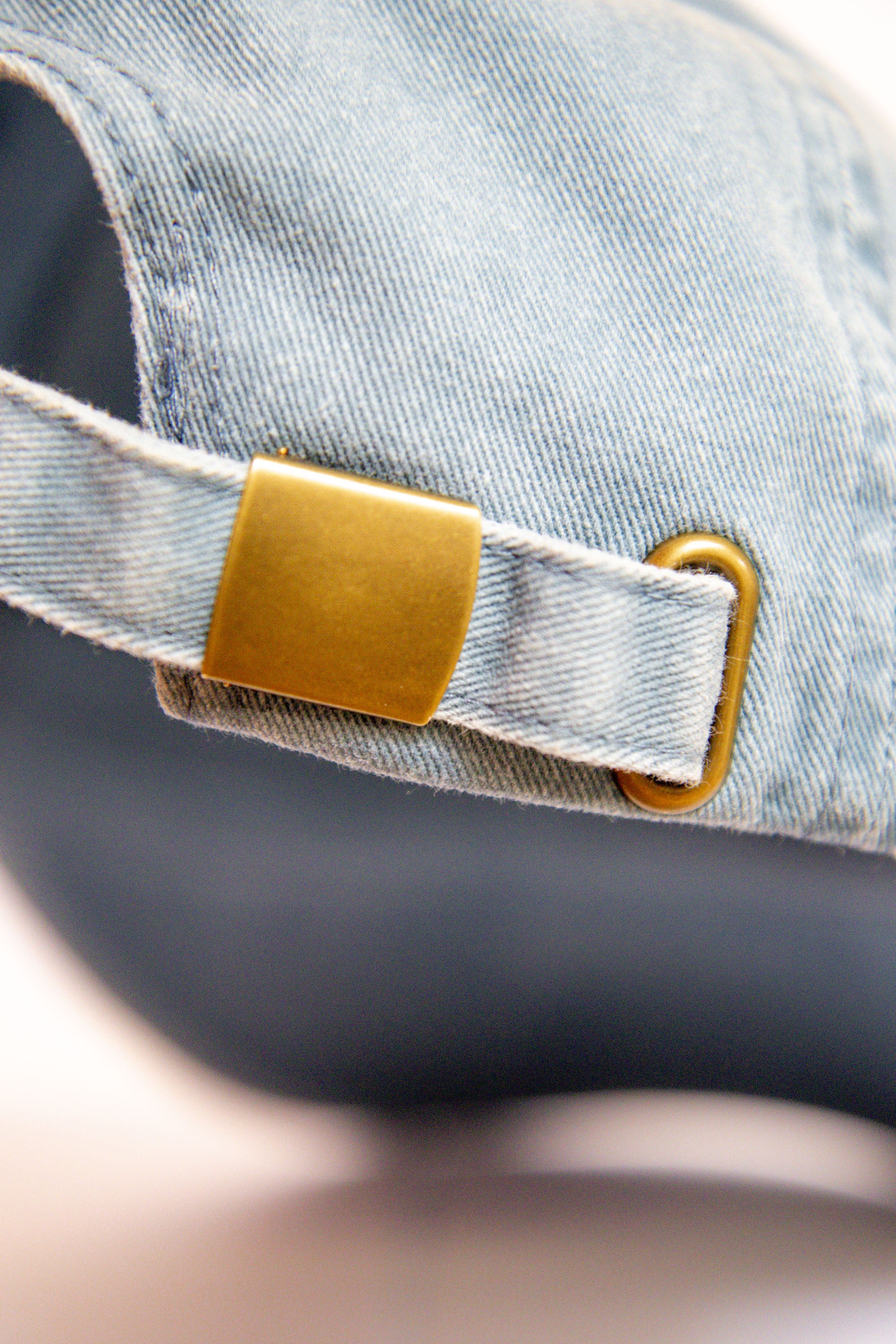 Ella and Rapha Icon cappellino denim chiaro unisex