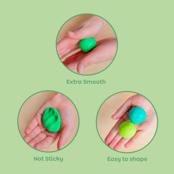 Tiger Tribe Super Clay Pasta Modellabile Verde