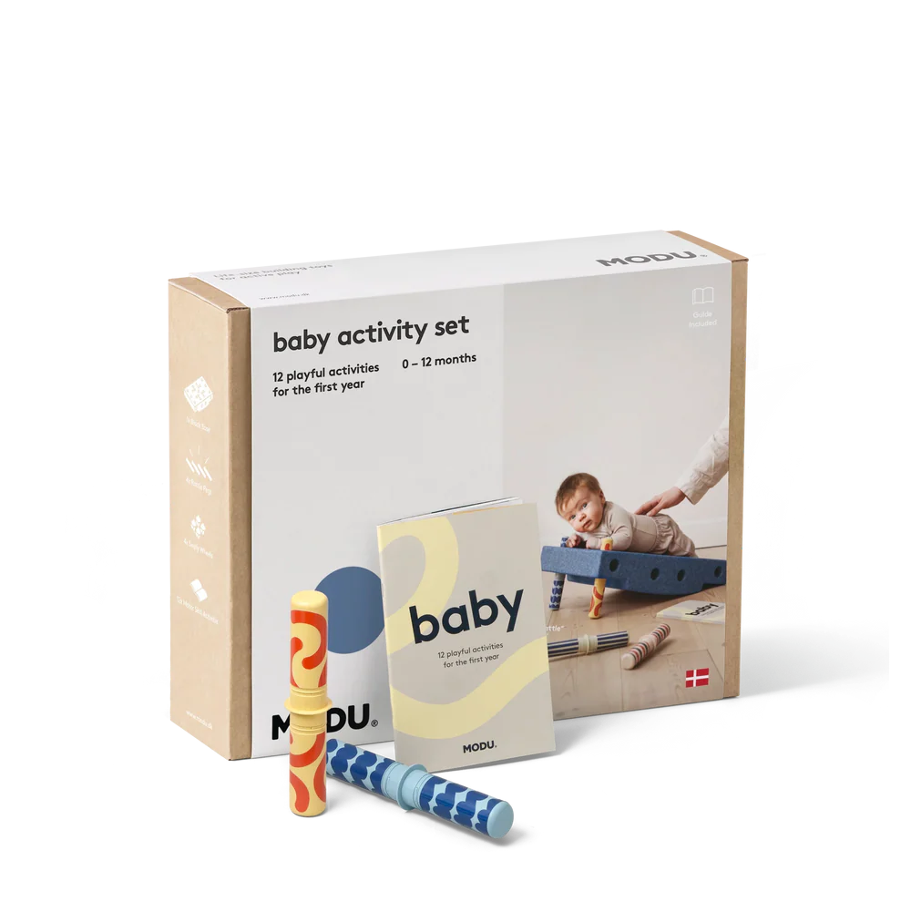 MODU Baby Activity Set costruzioni Blue Sky 10 pezzi 0-12 mesi