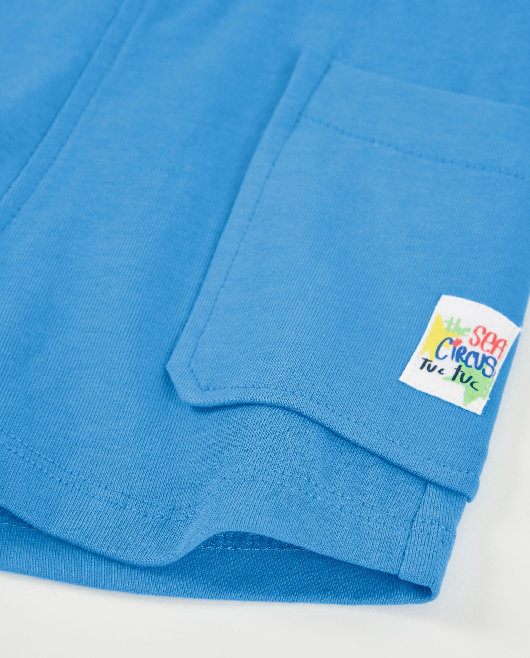 Tuc Tuc bermuda bambino cotone blu tasche