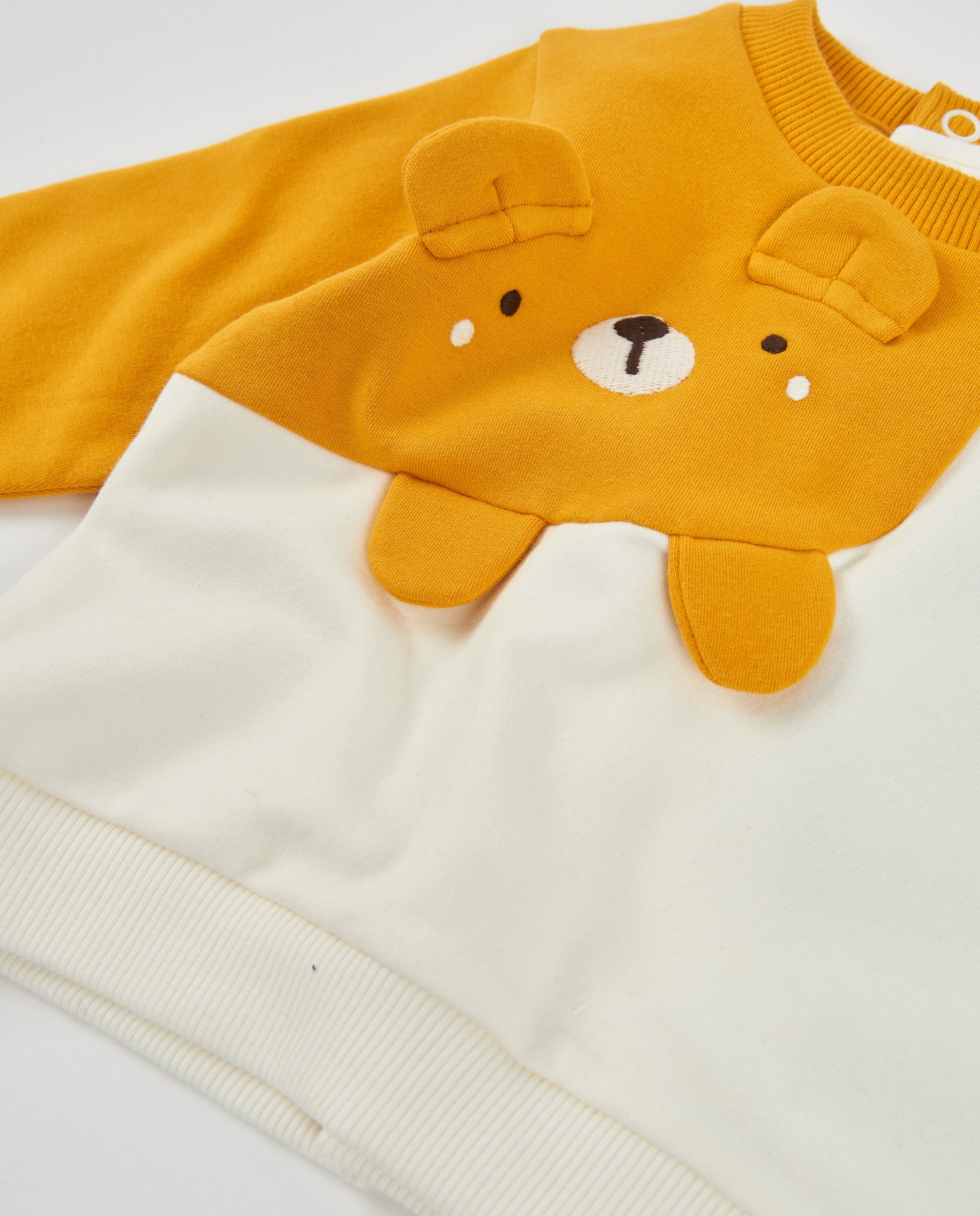 Tuc Tuc Sweet Teddy Bear tuta neonato senape 2 pezzi