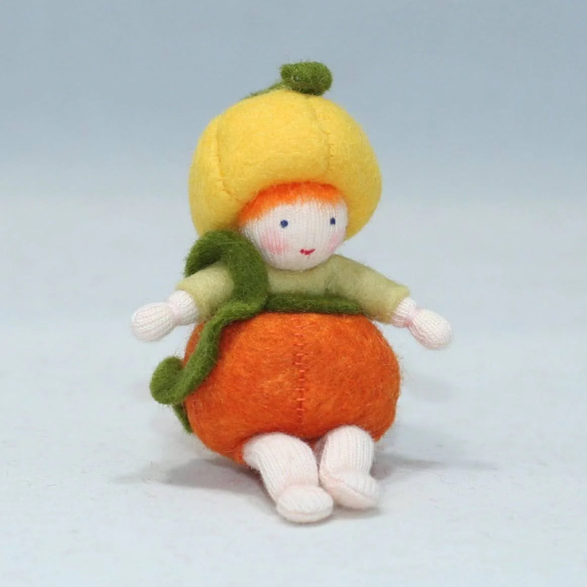 Ambrosius Fata Baby Pumpkin bambolina feltro 7 cm