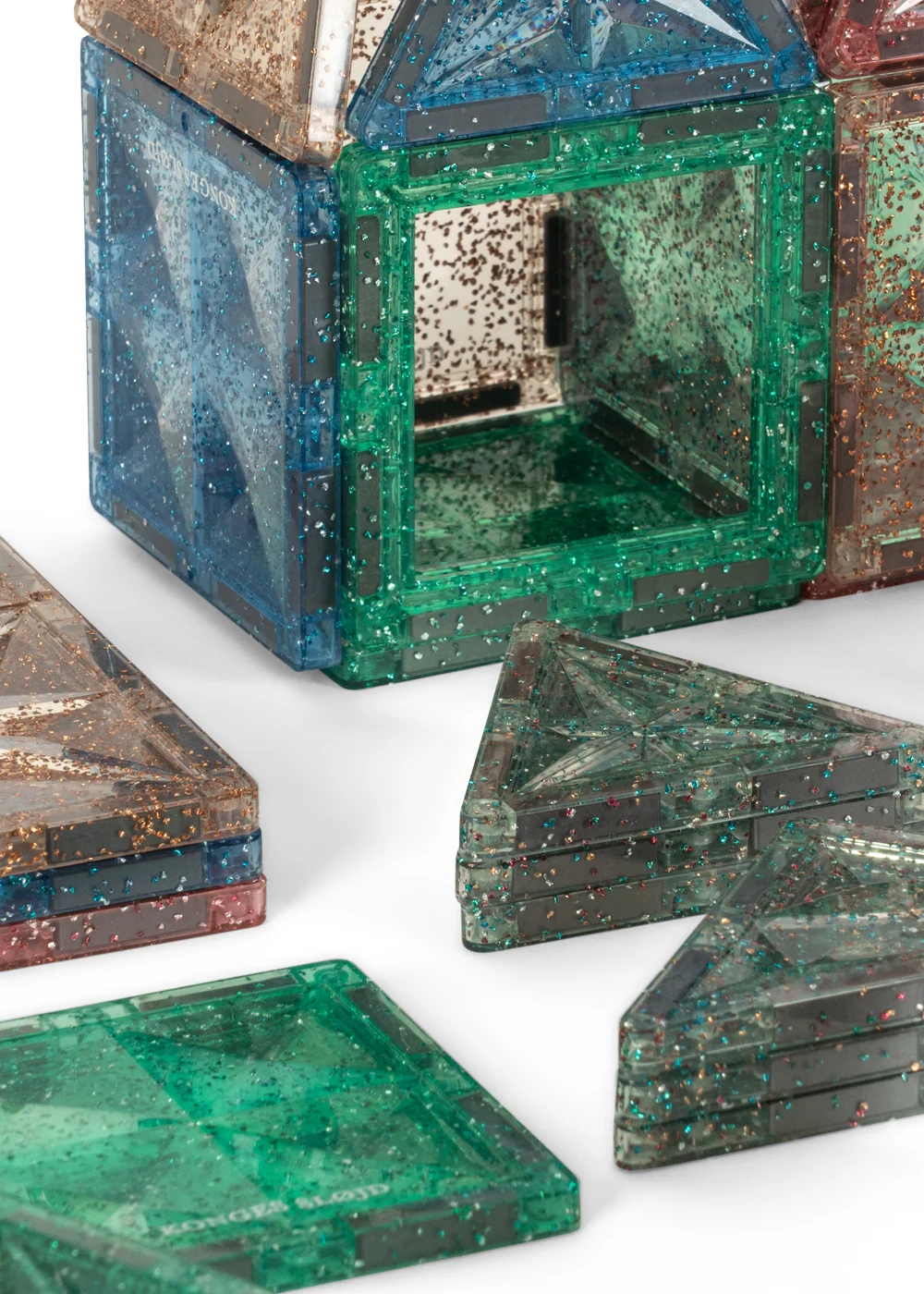 Konges Sløjd tessere magnetiche glitter 100 pezzi