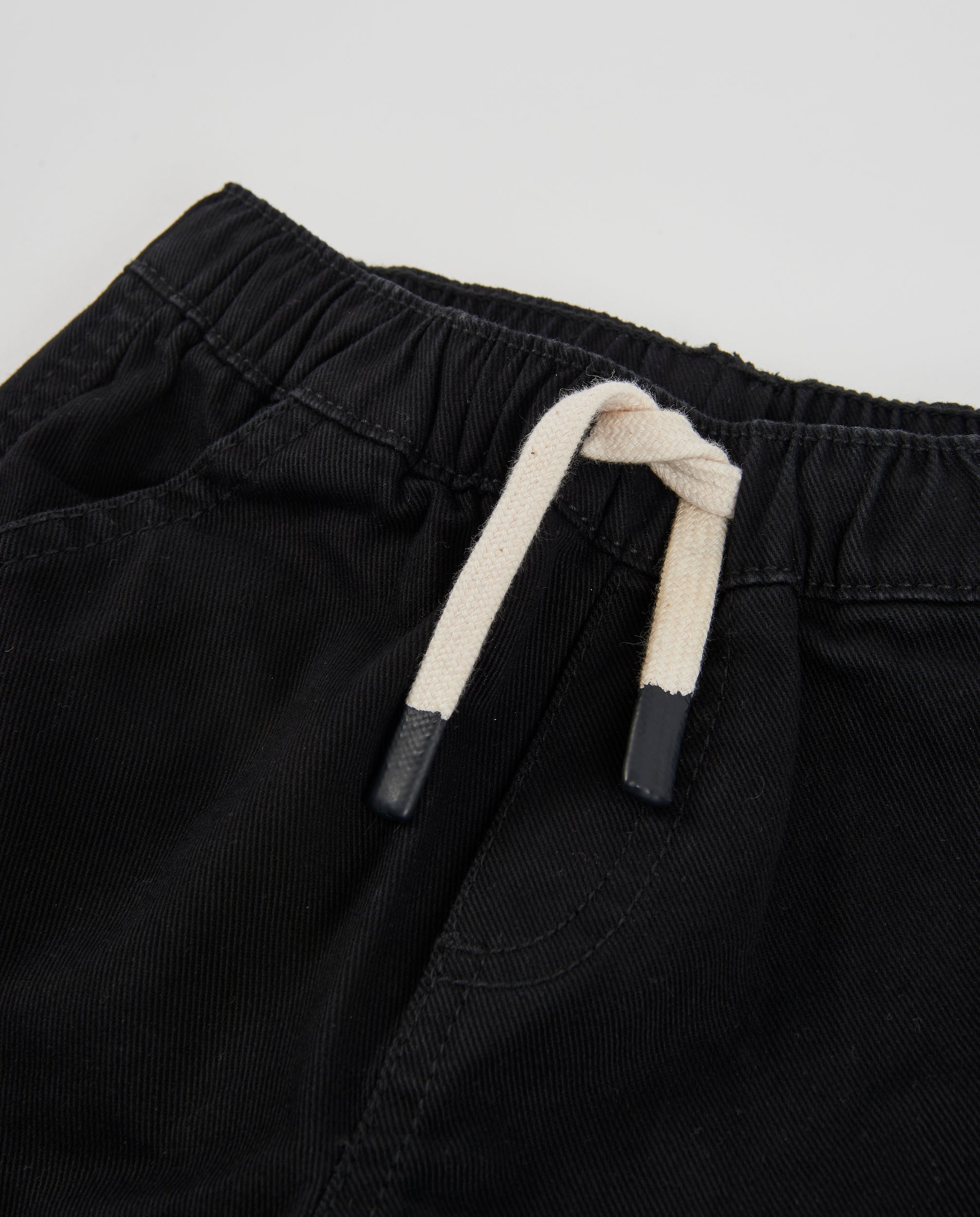 Tuc Tuc jogger bambino nero twill con tasche