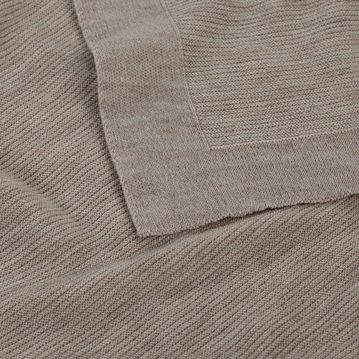 Kico Label Coperta neonato lana merino maglia
