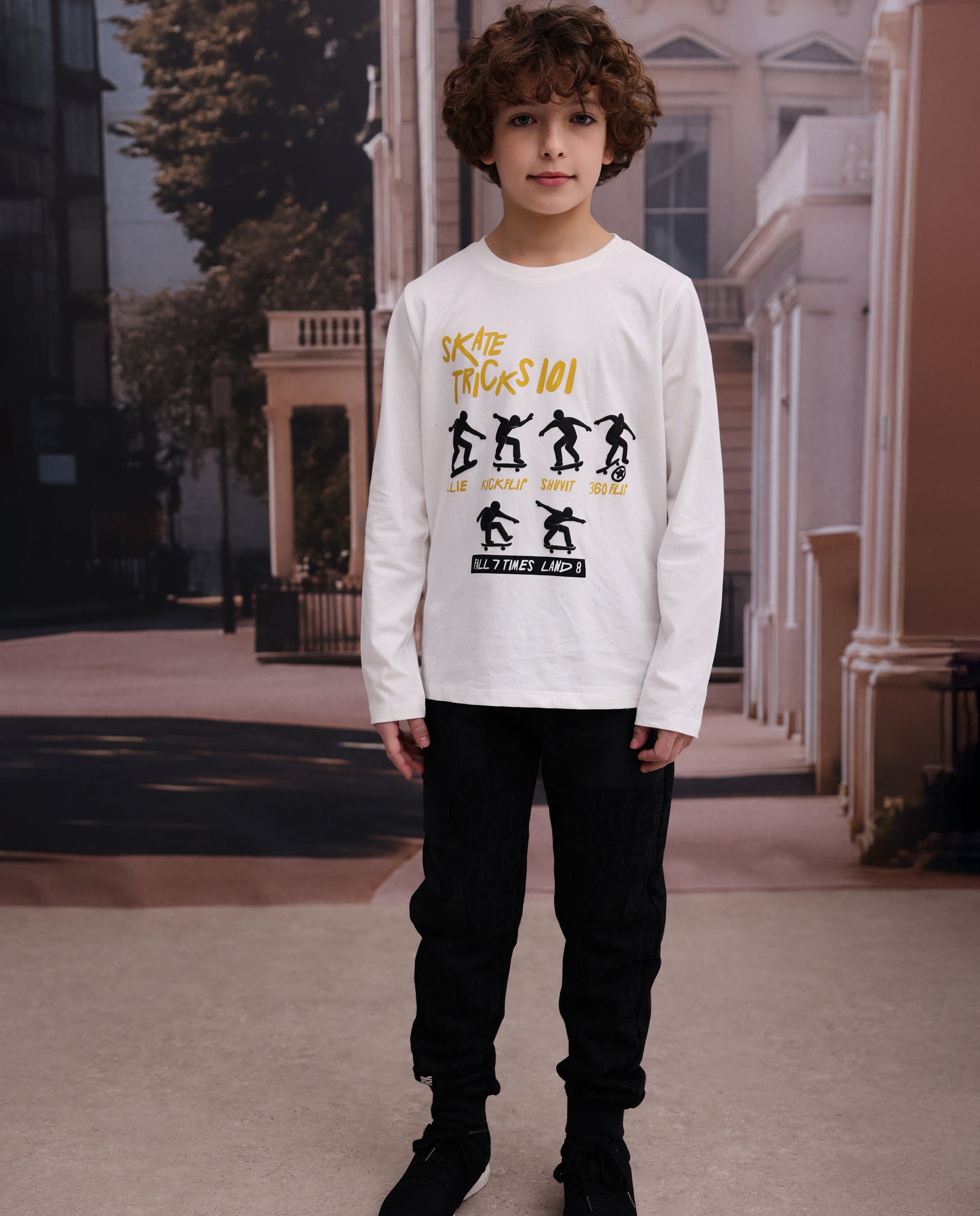 Tuc tuc Basic's pantalone tuta bimbo nero tascone cargo