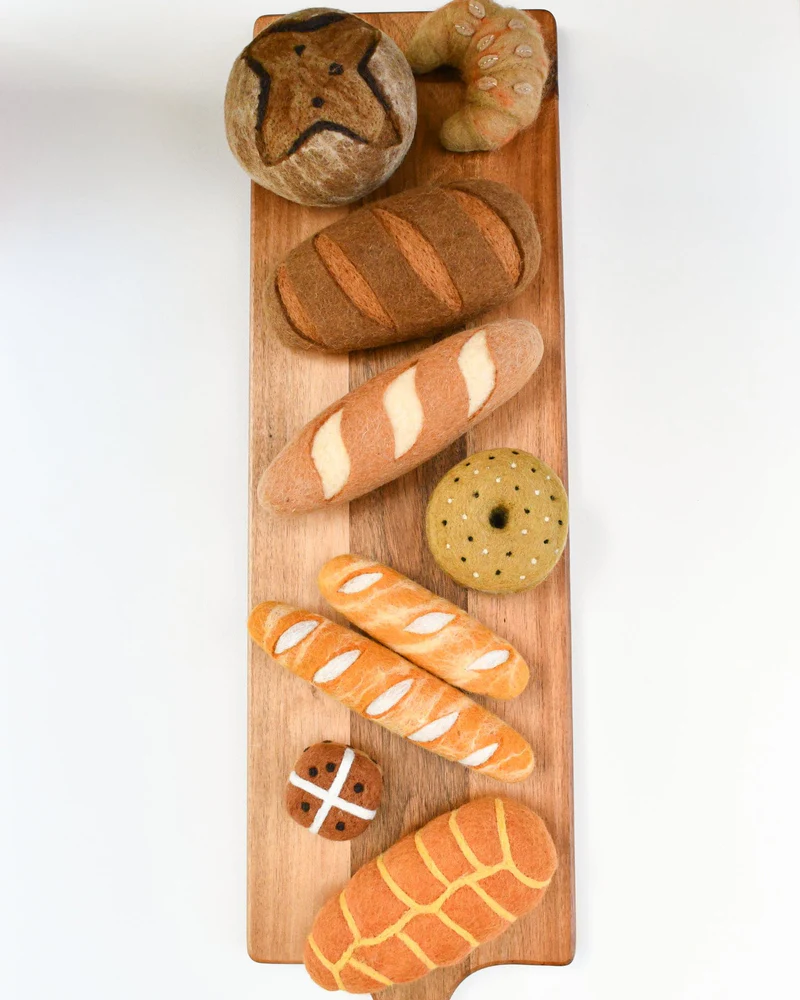 Tara Treasures Sourdough Bread pane feltro gioco 14 cm