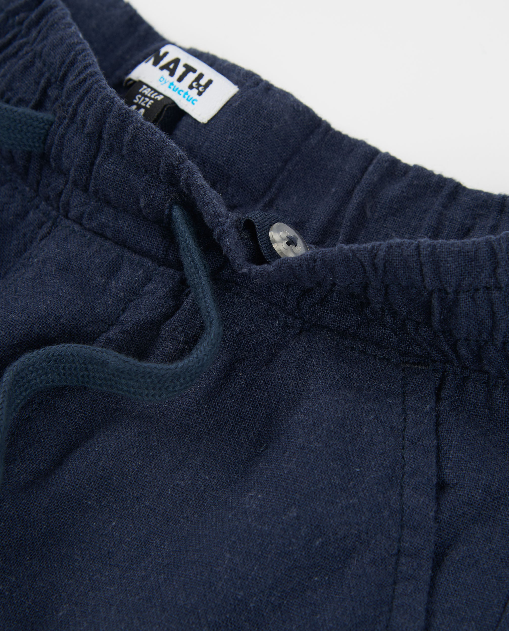 Tuc Tuc bermuda bimbo blu navy cordoncino elastico