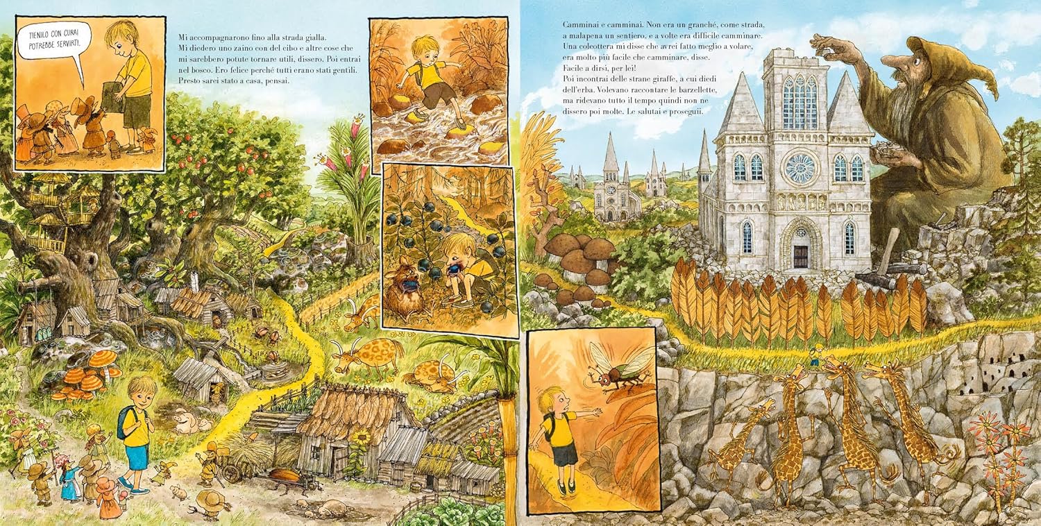 Camelozampa La strada di casa libro illustrato 40 pagine 4 anni