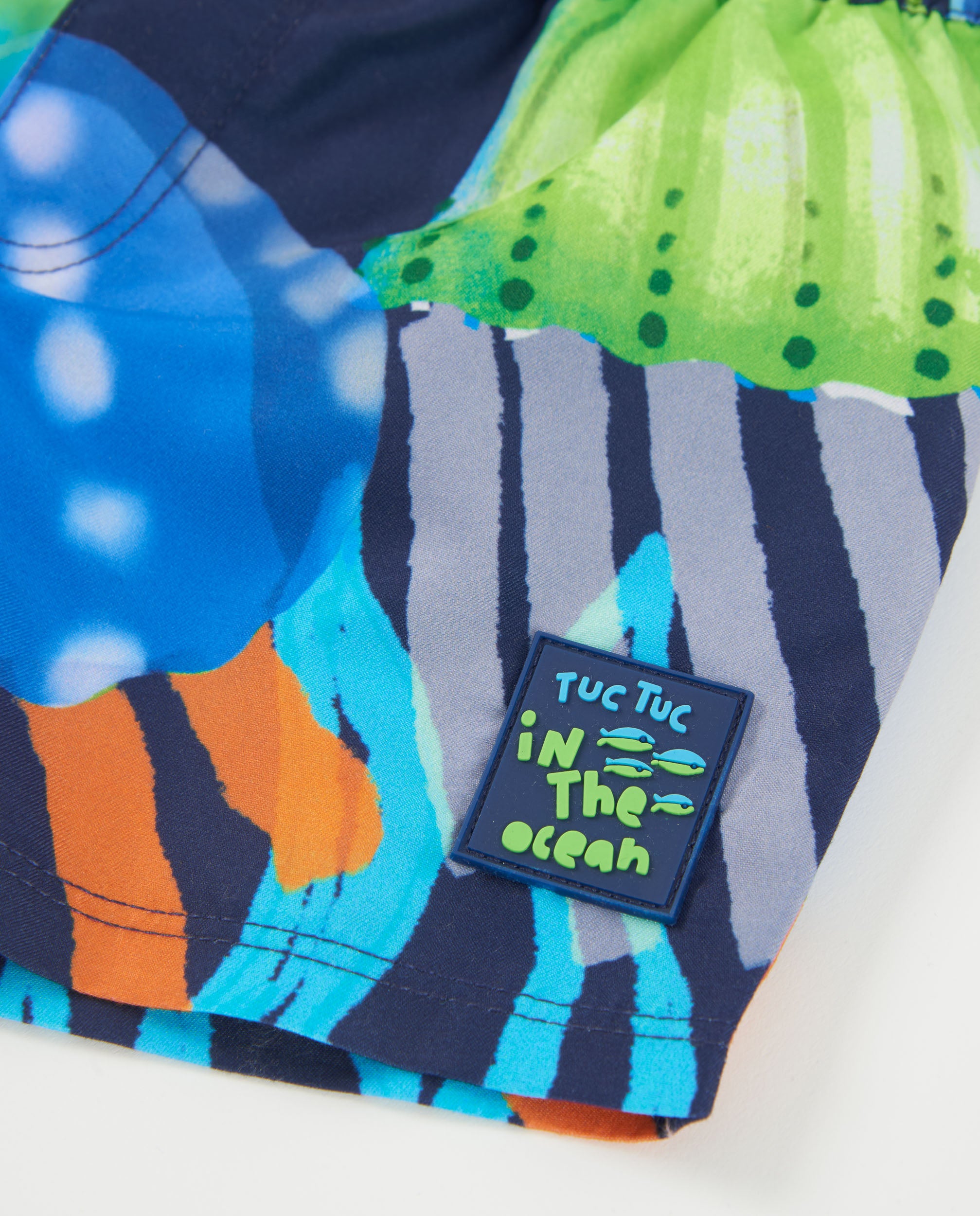 Tuc Tuc boxer mare bambino meduse blu navy