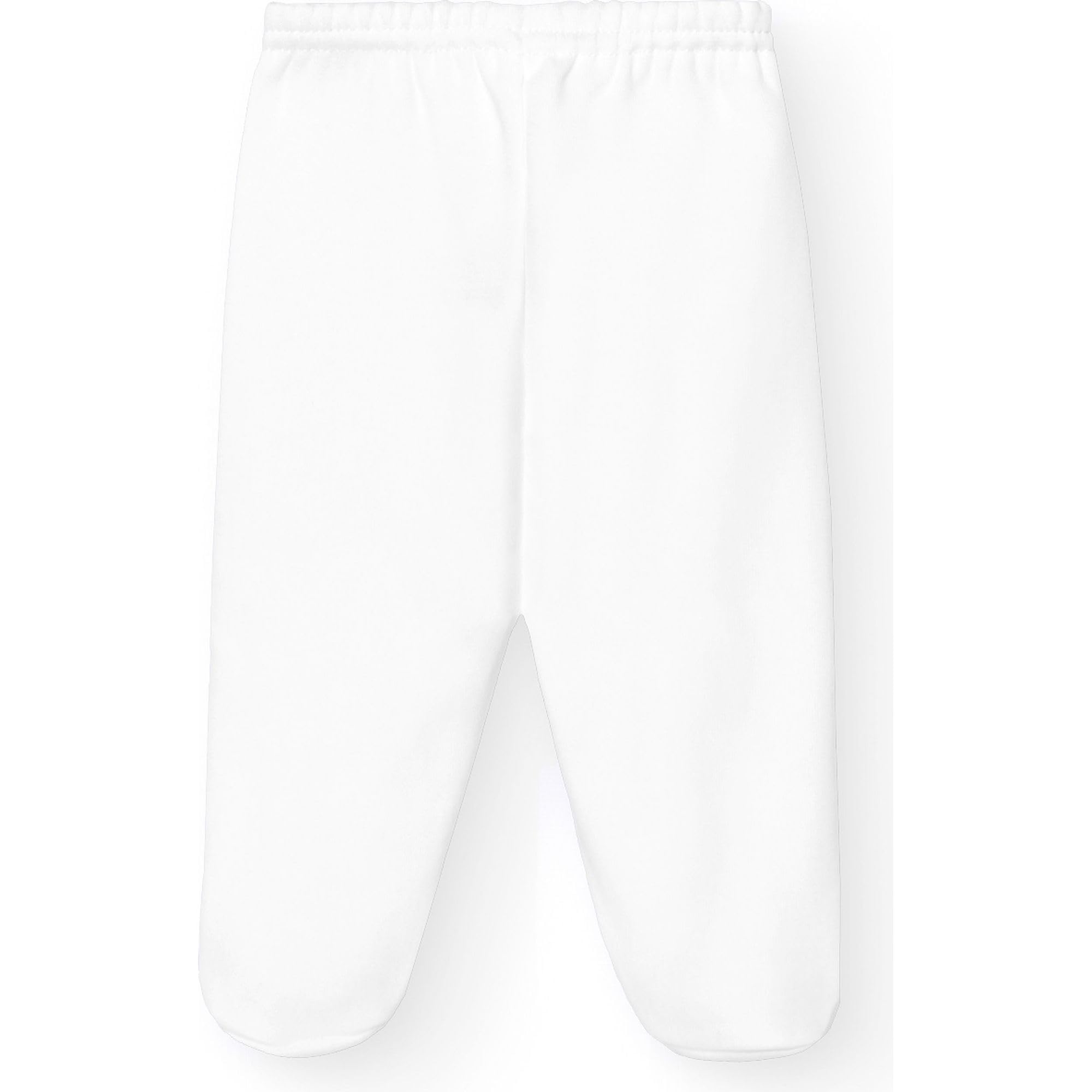 Babidu Polaina Afelpada leggings neonato bianco 0 mesi felpati