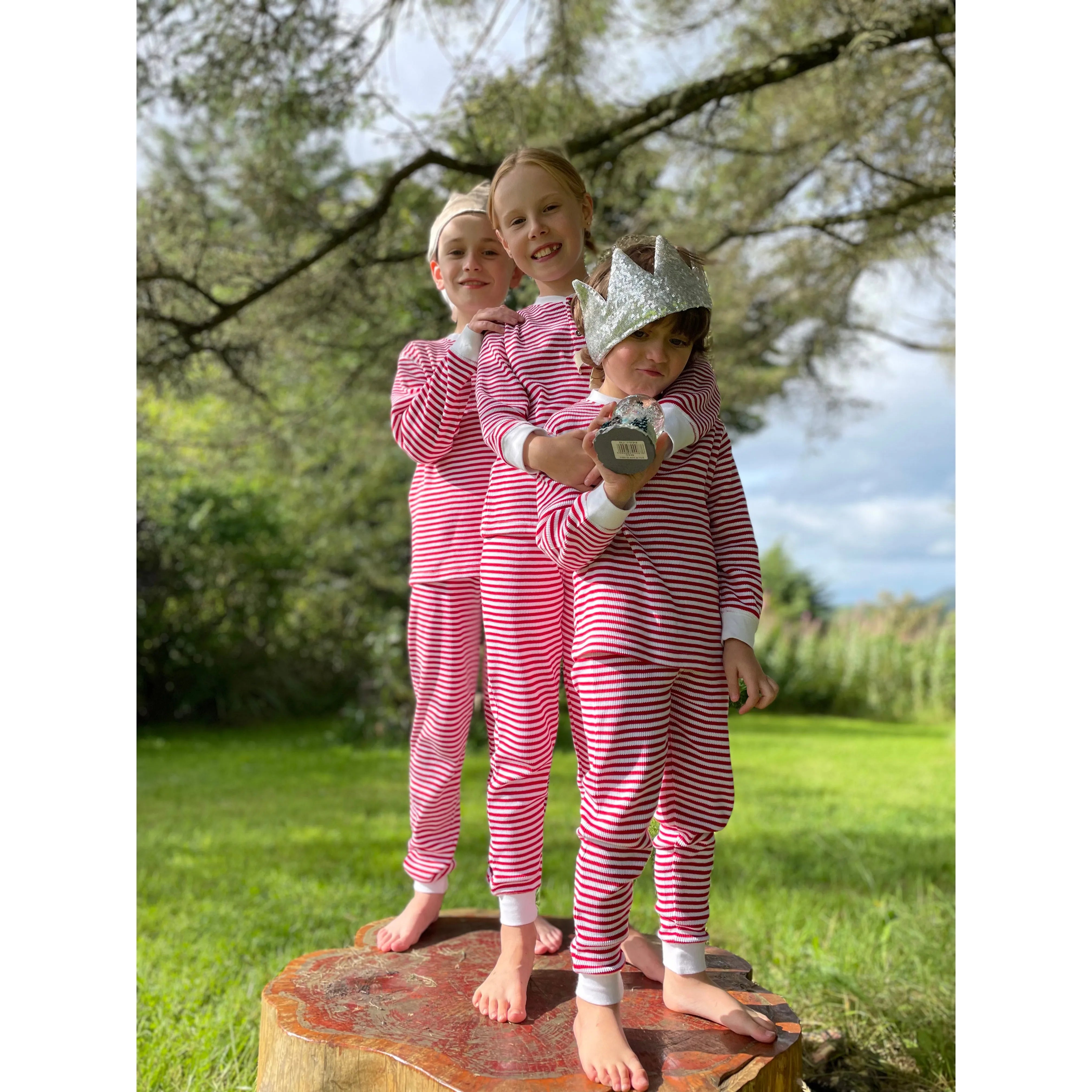 Slugs & Snails Candy Stripe set waffle cotone bio riga candy