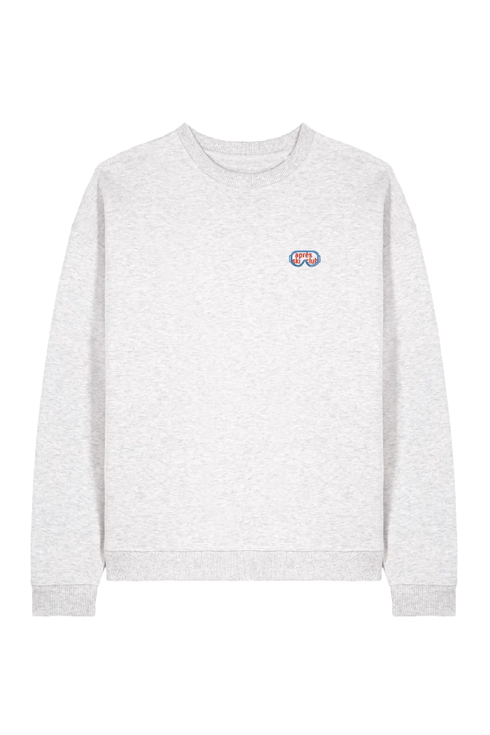 Ella and Rapha Apres Ski Club t-shirt grigia cotone organico