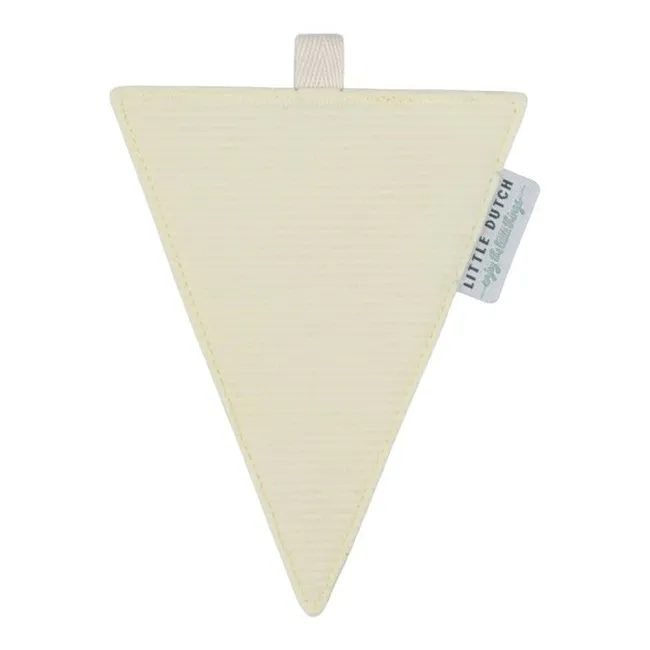 Little Dutch Bandierina crema ghirlanda stoffa