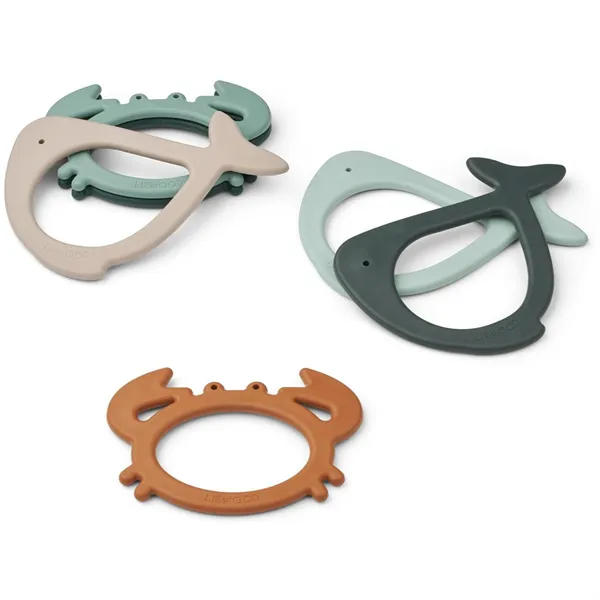 Liewood Calisto Sea Creature anelli da tuffo 6 pezzi silicone