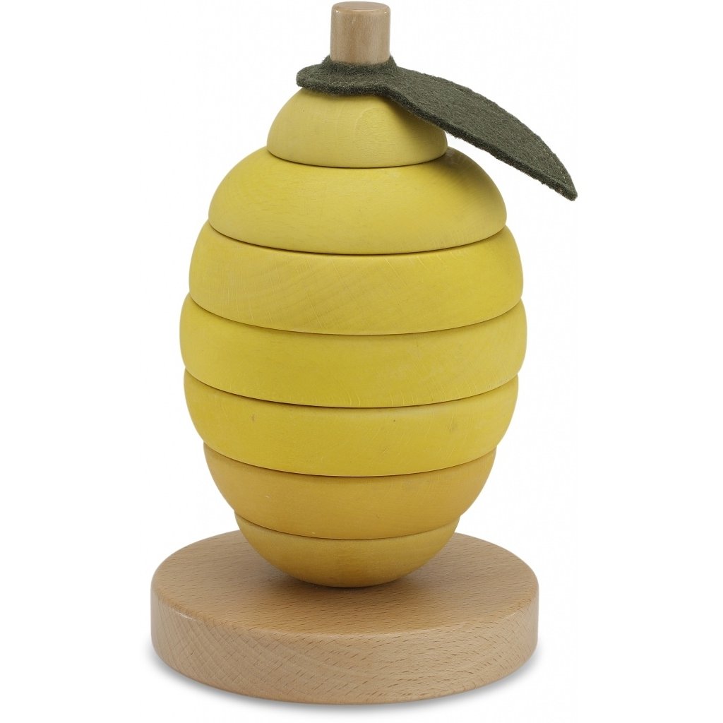 Konges Sløjd Limone impilabile legno 9 pezzi H 20 cm