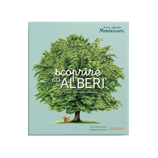 L'Ippocampo Montessori cofanetto Scoprire gli alberi
