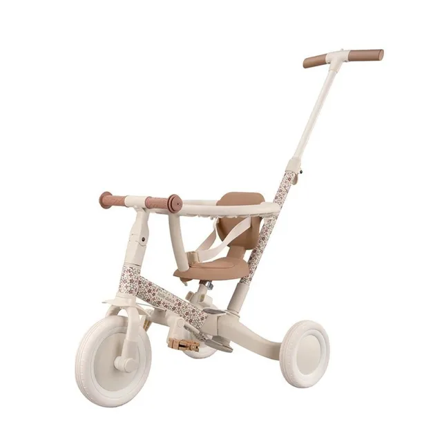 Little Dutch triciclo evolutivo fiori bianco con spinta