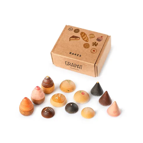 Grapat Bakes panini e biscotti legno 12 pezzi