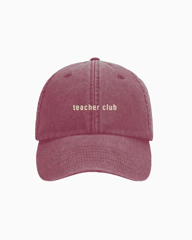 Ella and Rapha Teacher Club cappello vino denim