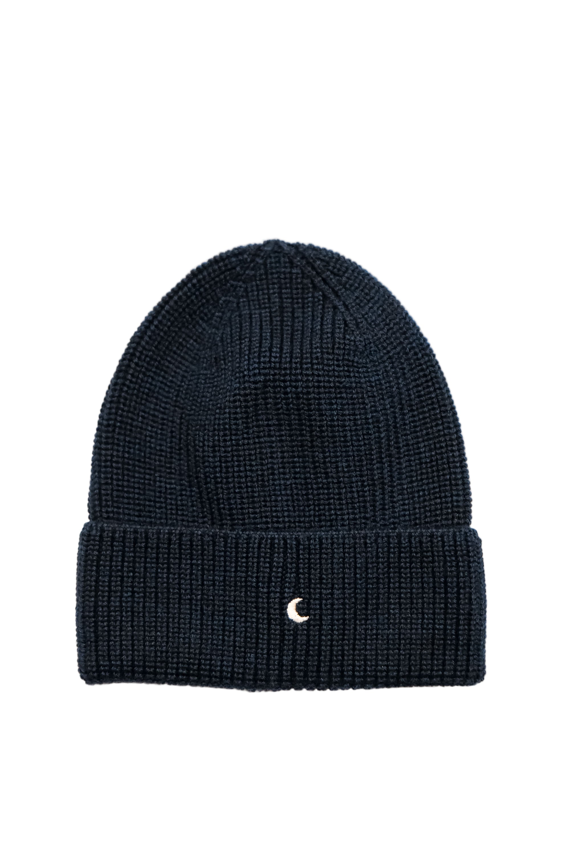 Ella and Rapha Moon cuffia blu notte lana bimbi