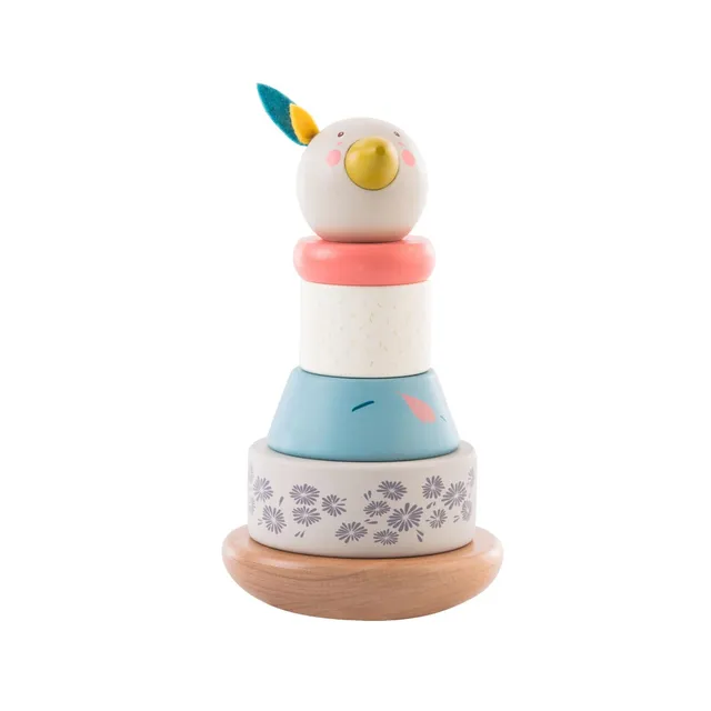 Moulin Roty Le Voyage d'Olga oca impilabile legno