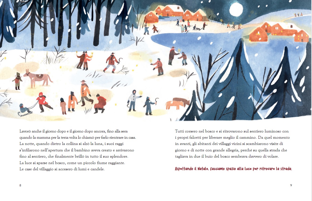 Lapis 24 passi a Natale libro avvento copertina rigida