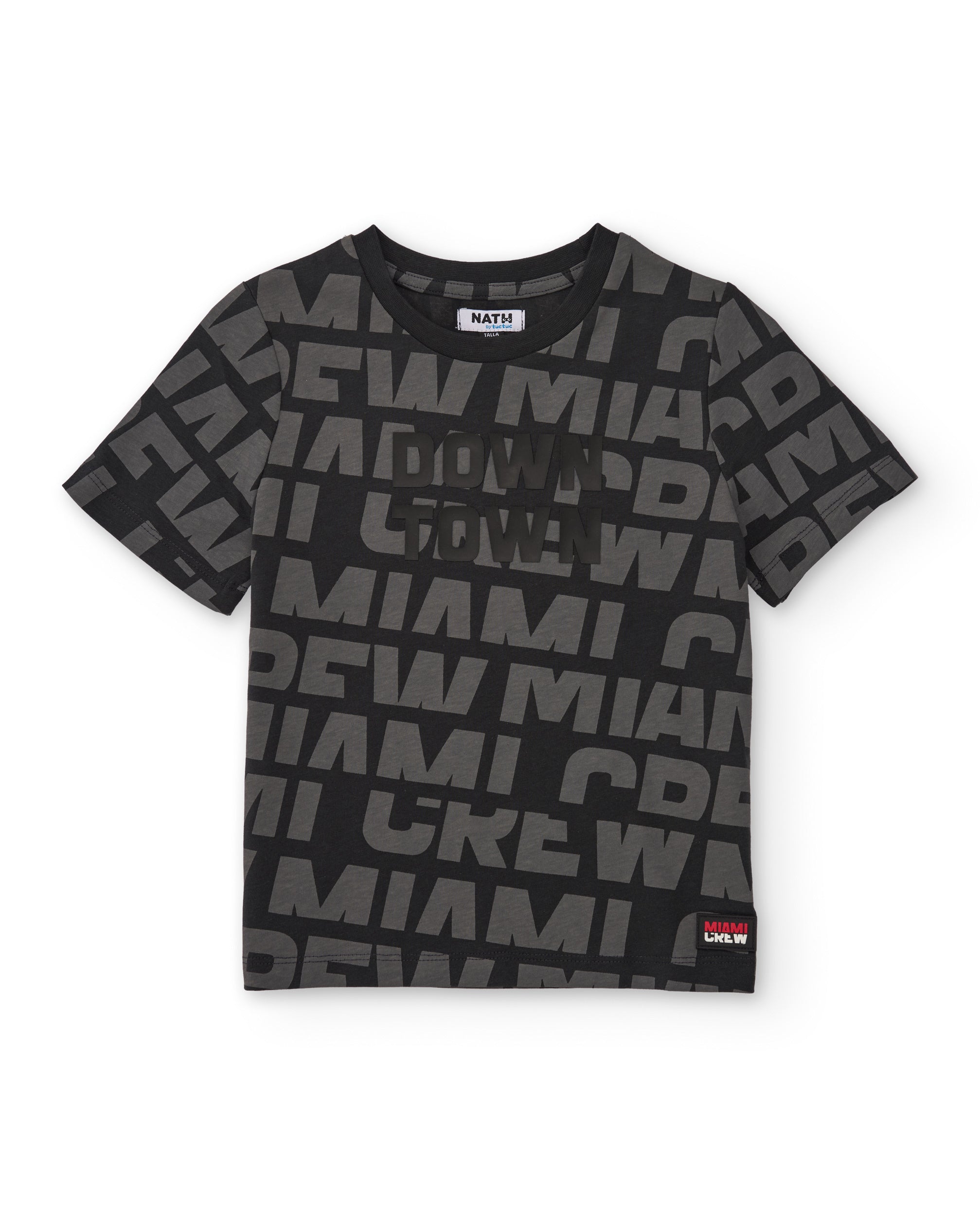 Tuc Tuc Completo Bambino Nero Maglia e Bermuda