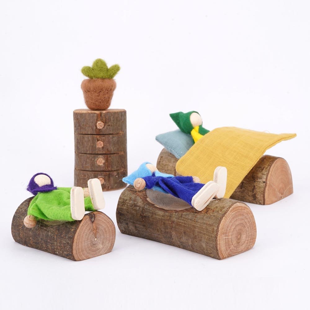 Magic Wood Casa sull'Albero Camera Set Arredi Legno