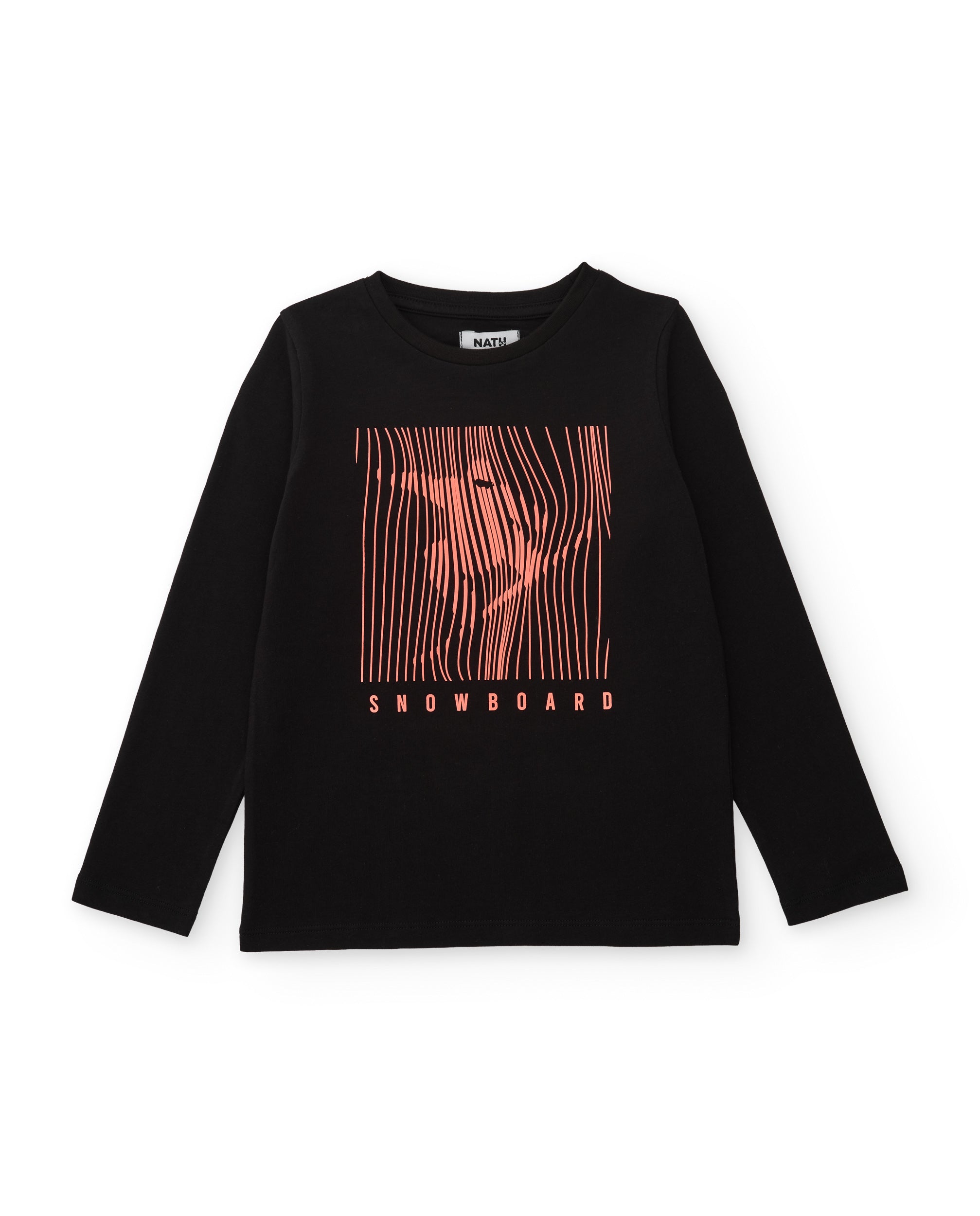 Tuc tuc maglia bimbo nera maniche lunghe cotone