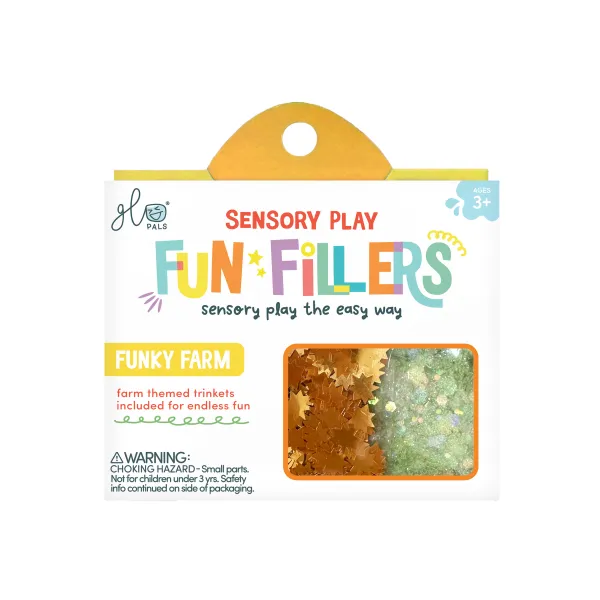 Glo Pals Farm ricarica bottiglia sensoriale glitter