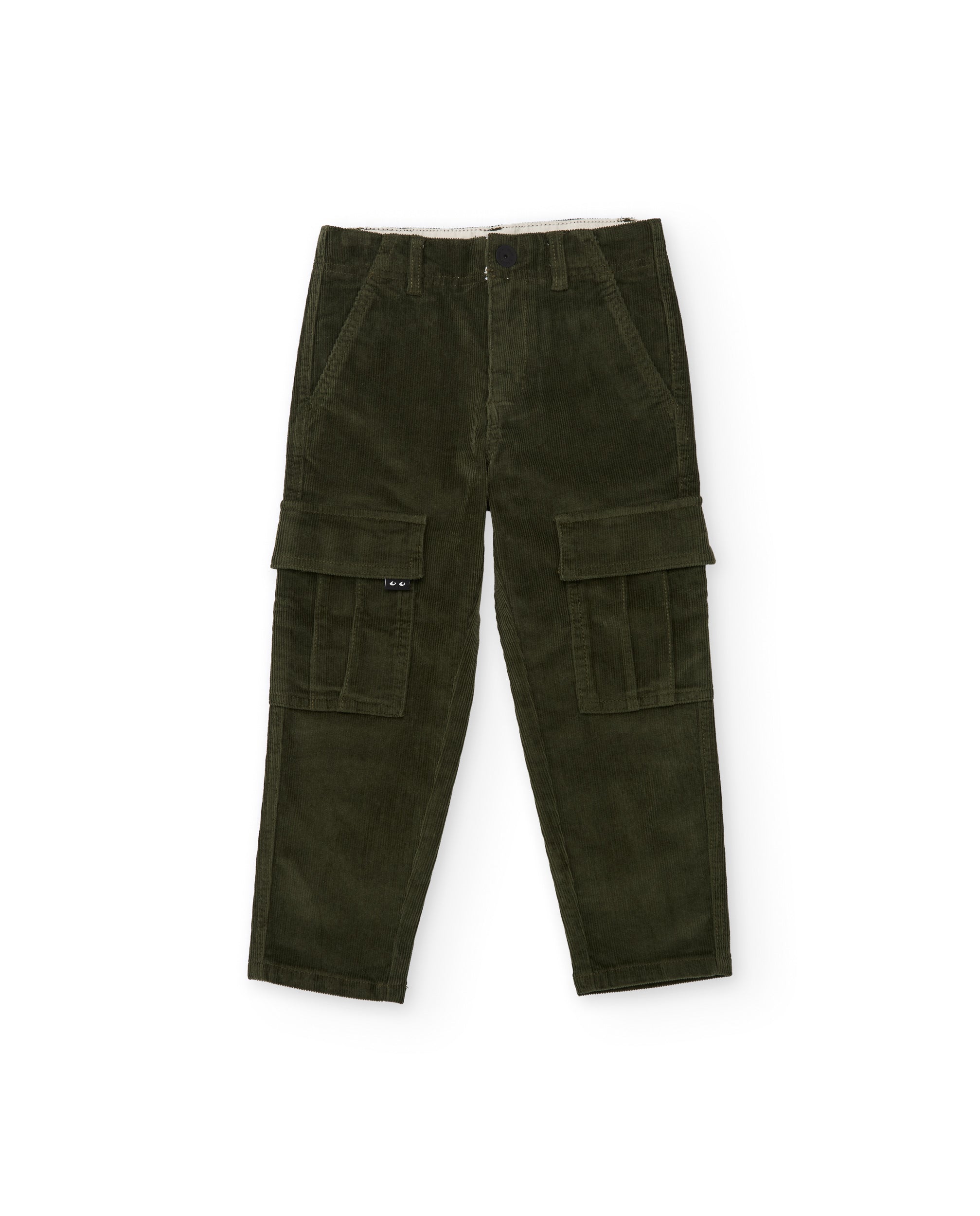 Tuc tuc pantalone bambino velluto verde oliva