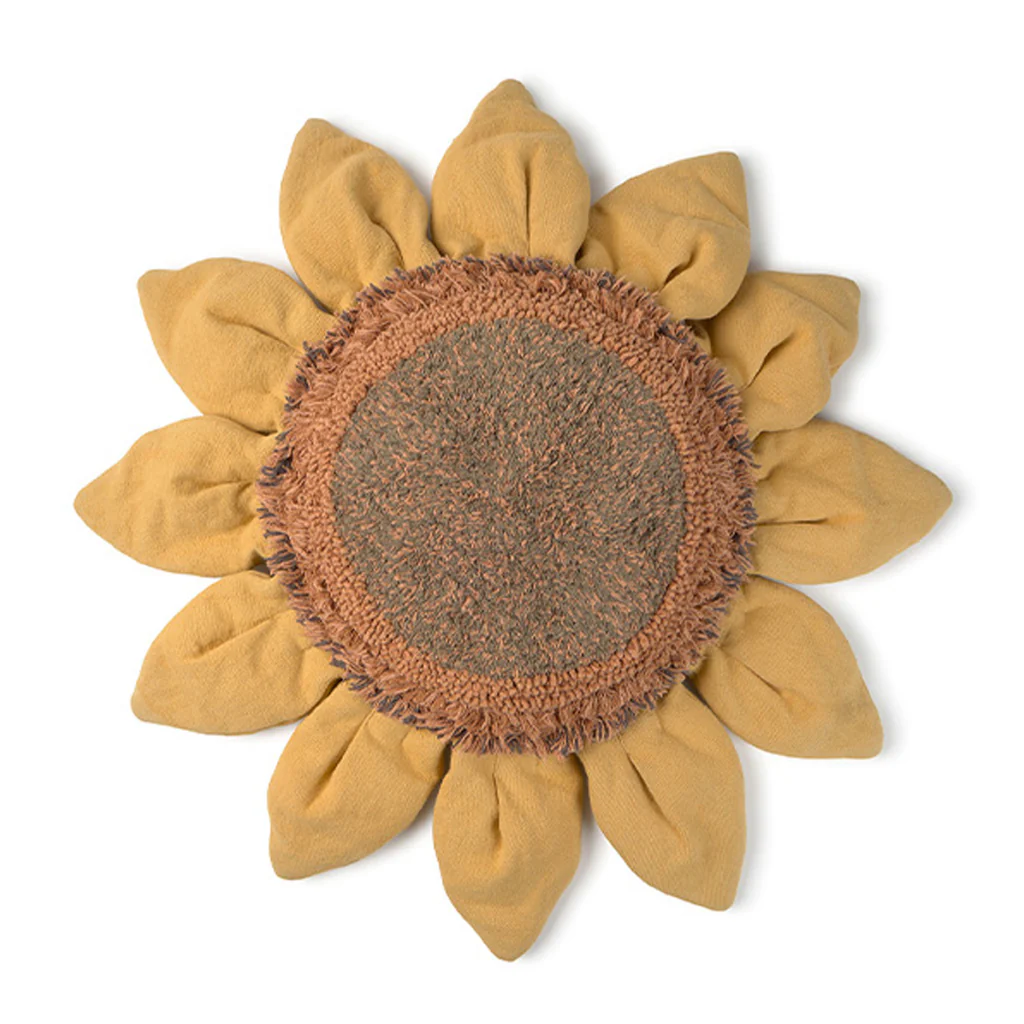 Lorena Canals Sunflower pouf girasole rosa 90 cm