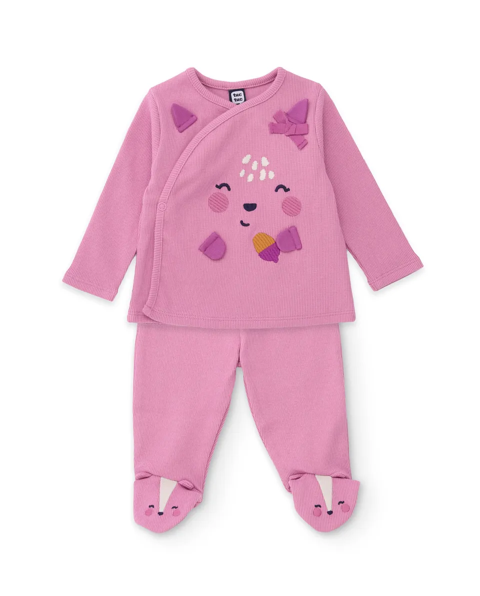 Tuc Tuc Magic Foxy completo neonata rosa